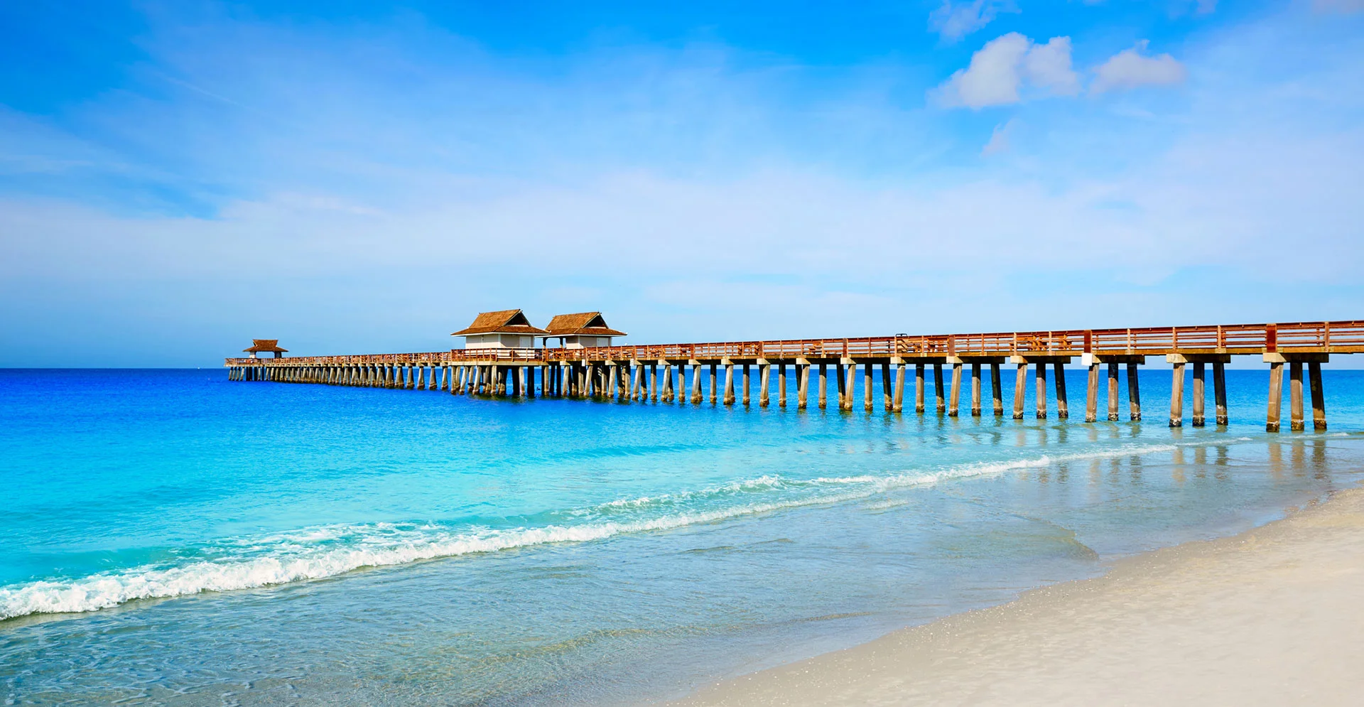 Naples Pier and Beach in Florida